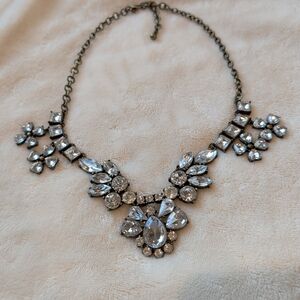 Diamond Statement Necklace - Costume Jewelry